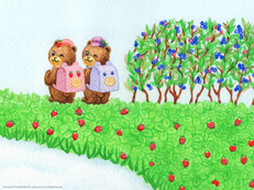 「ランドセルをせおうコグマくん」の画像