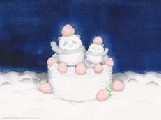 「パンダ雪まつり」の画像
